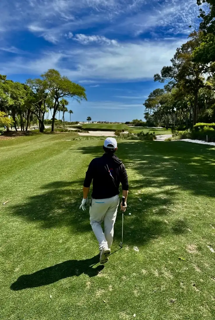 Will walking on a golf course